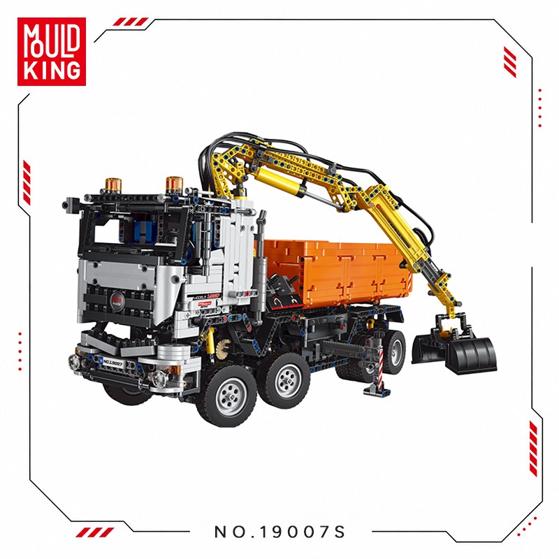 Mould King 19007S Yaratıcı Yapı Blok Seti Building Blocks