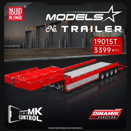 Mould King 19015T Yaratıcı Yapı Blok Seti Building Blocks - Thumbnail