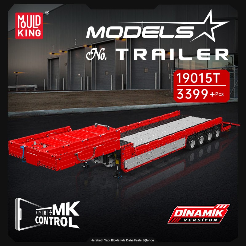 Mould King 19015T Yaratıcı Yapı Blok Seti Building Blocks