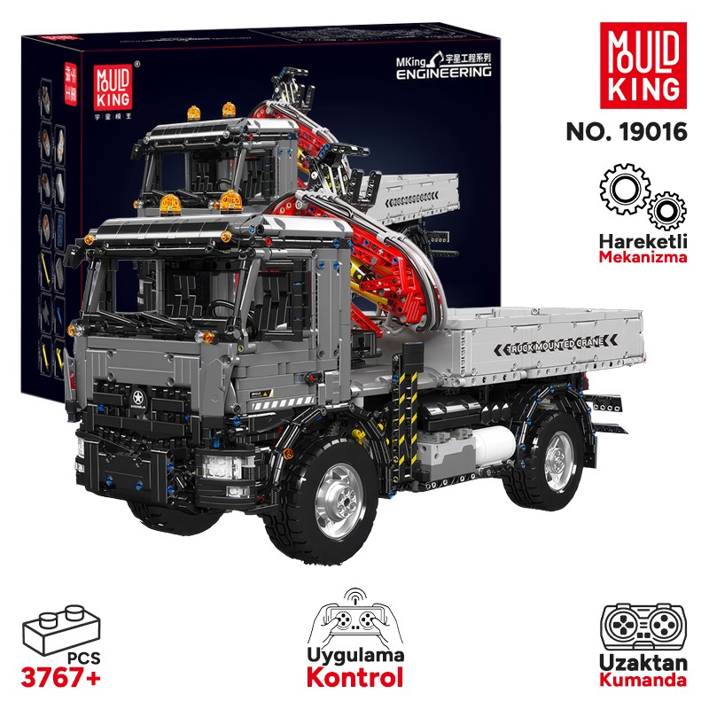 Mould King 19016 Yaratıcı Yapı Blok Seti Building Blocks