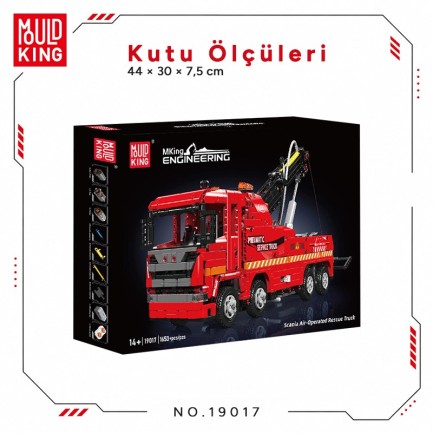 Mould King 19017 Yaratıcı Yapı Blok Seti Building Blocks - Thumbnail