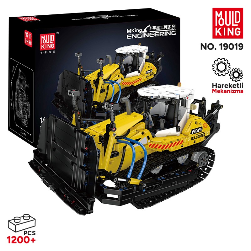 Mould King 19019 Yaratıcı Yapı Blok Seti Building Blocks