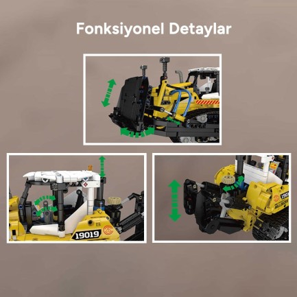 Mould King 19019 Yaratıcı Yapı Blok Seti Building Blocks - Thumbnail