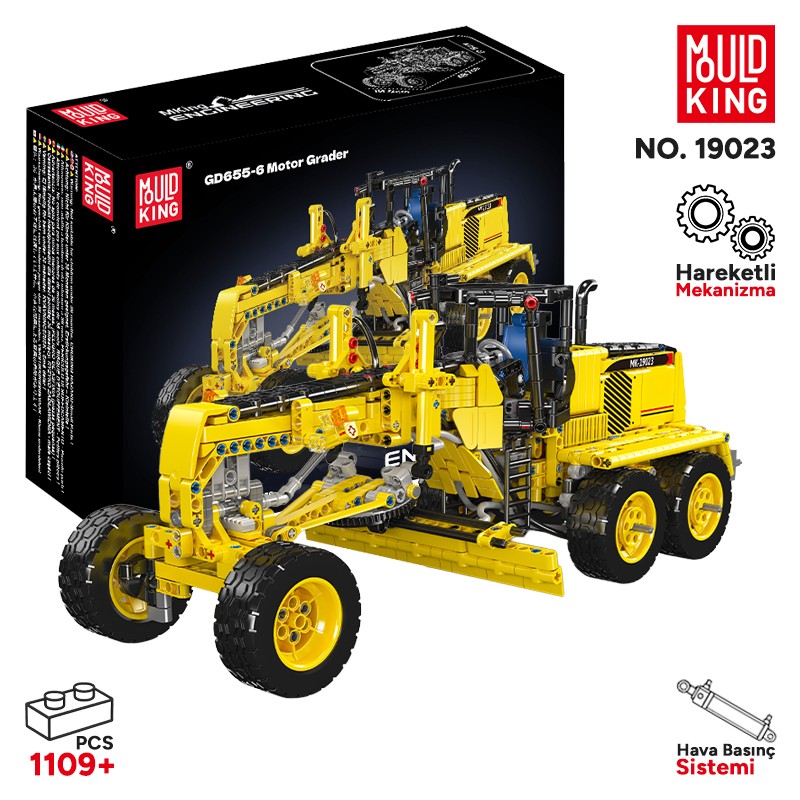 Mould King 19023 Yaratıcı Yapı Blok Seti Building Blocks