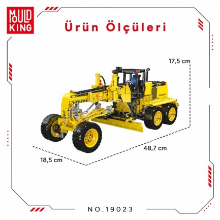 Mould King 19023 Yaratıcı Yapı Blok Seti Building Blocks - Thumbnail