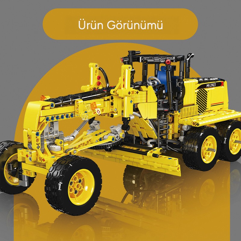 Mould King 19023 Yaratıcı Yapı Blok Seti Building Blocks