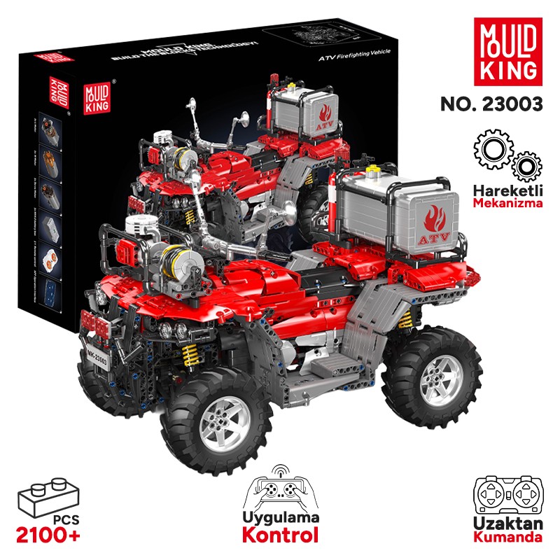 Mould King 23003 Yaratıcı Yapı Blok Seti Building Blocks