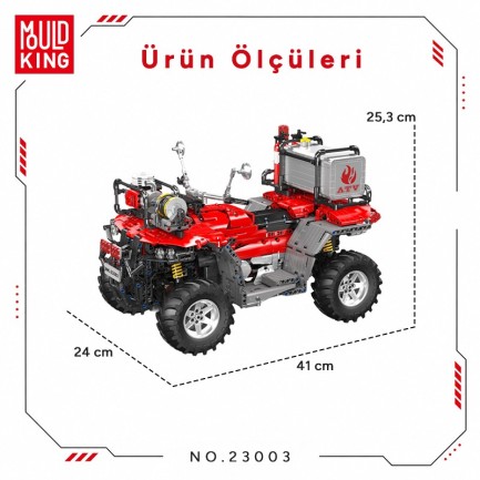 Mould King 23003 Yaratıcı Yapı Blok Seti Building Blocks - Thumbnail