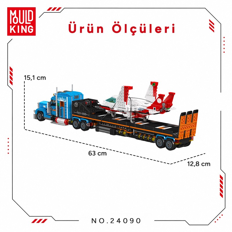 Mould King 24090 Yaratıcı Yapı Blok Seti Building Blocks