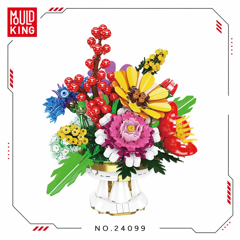 Mould King 24099 Yaratıcı Yapı Blok Seti Building Blocks