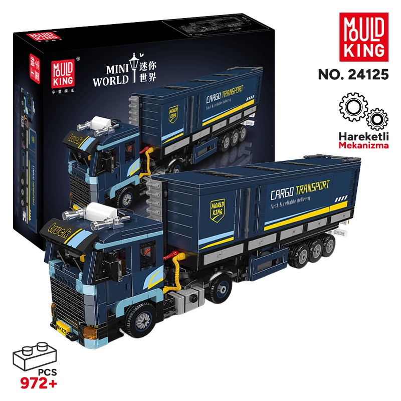 Mould King 24125 Yaratıcı Yapı Blok Seti Building Blocks