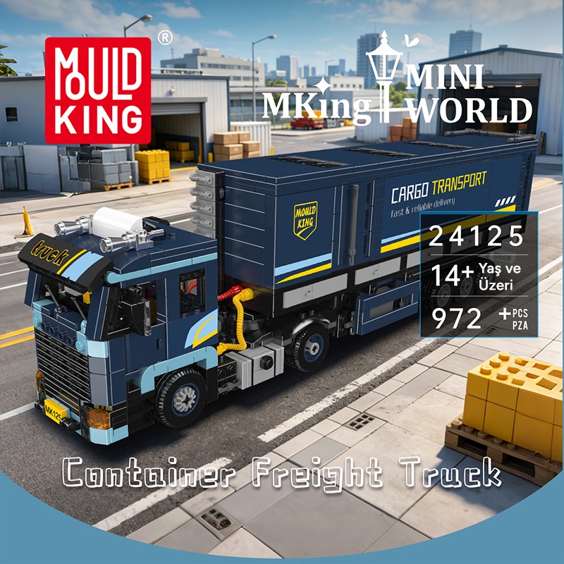 Mould King 24125 Yaratıcı Yapı Blok Seti Building Blocks