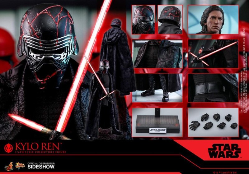 Hot Toys Kylo Ren TRoS Sixth Scale Figure 905551 - MMS560 - The Rise of Skywalker - Movie Masterpiece Series