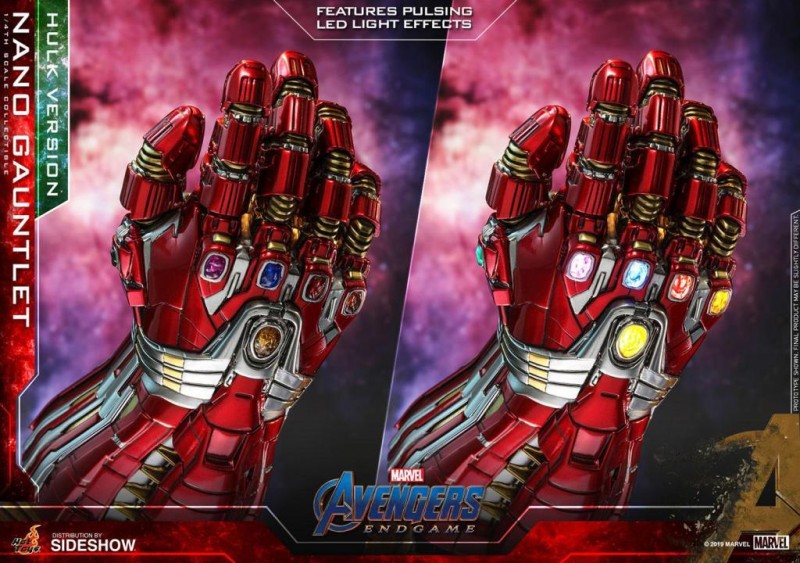 Hot Toys Nano Gauntlet (Hulk Version) Quarter Scale R e p l i c a