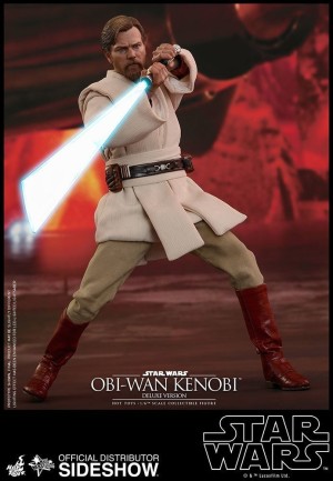 Obi-Wan Kenobi Deluxe Version Sixth Scale Figure - Thumbnail