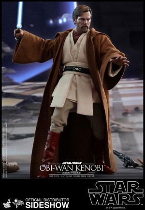 Obi-Wan Kenobi Deluxe Version Sixth Scale Figure - Thumbnail