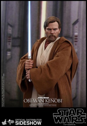 Obi-Wan Kenobi Deluxe Version Sixth Scale Figure - Thumbnail