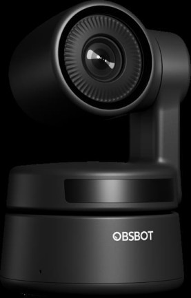 OBSBOT Tiny 1080P PTZ Webcam - Live Stream & Yüz Takip & 3 Eksen Gimbal & 2x Zoom - Thumbnail