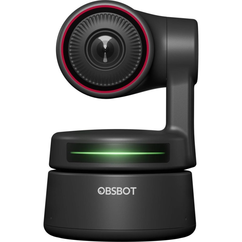 OBSBOT Tiny 4K PTZ Webcam - Canlı Yayın & Takip Özellikli & 3 Eksen Gimbal Sistemi & 4x Zoom