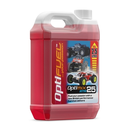 238 - OPTIMIX RTR 25% NITRO CAR FUEL 2.5 LITRE