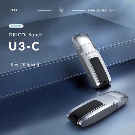 ORCIO-USB3.0 U disk 128GB (USB-C) Gümüş - Thumbnail