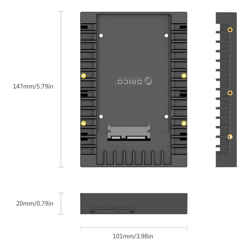 ORICO-2.5-inch to 3.5-inch SATA hard disk converter box