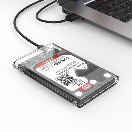 ORICO-2.5'' USB-C SATA III hard drive external enclosure - Thumbnail