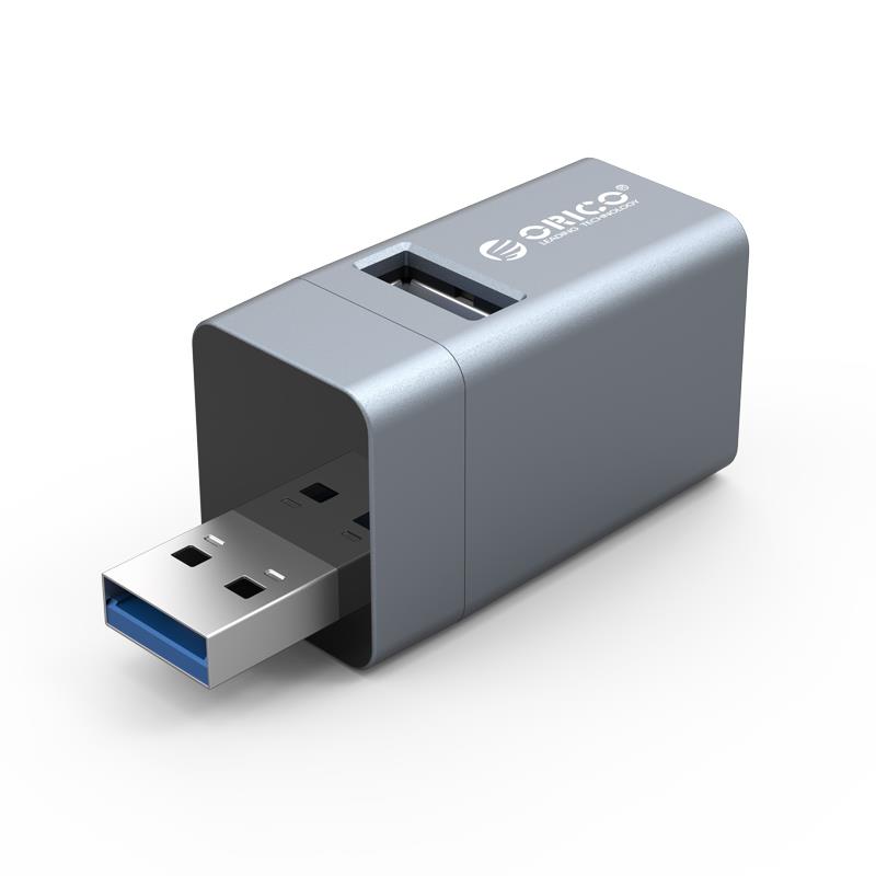 ORICO-3 IN 1 MINI USB HUB Gri