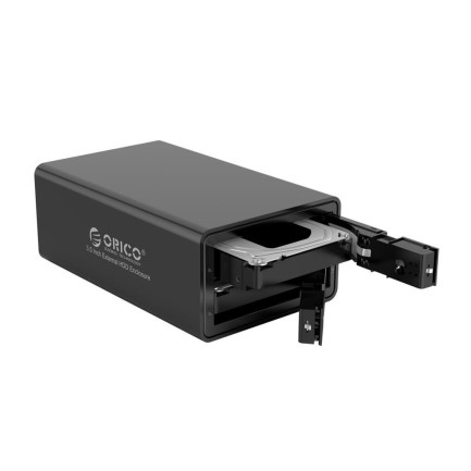 ORICO-3.5 Inch 2-Bay Hard Drive Enclosure - Thumbnail