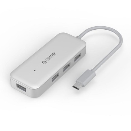 ORICO-4 Ports USB 3.0 Type-C HUB (USB3.0 Type-A*4) - Thumbnail