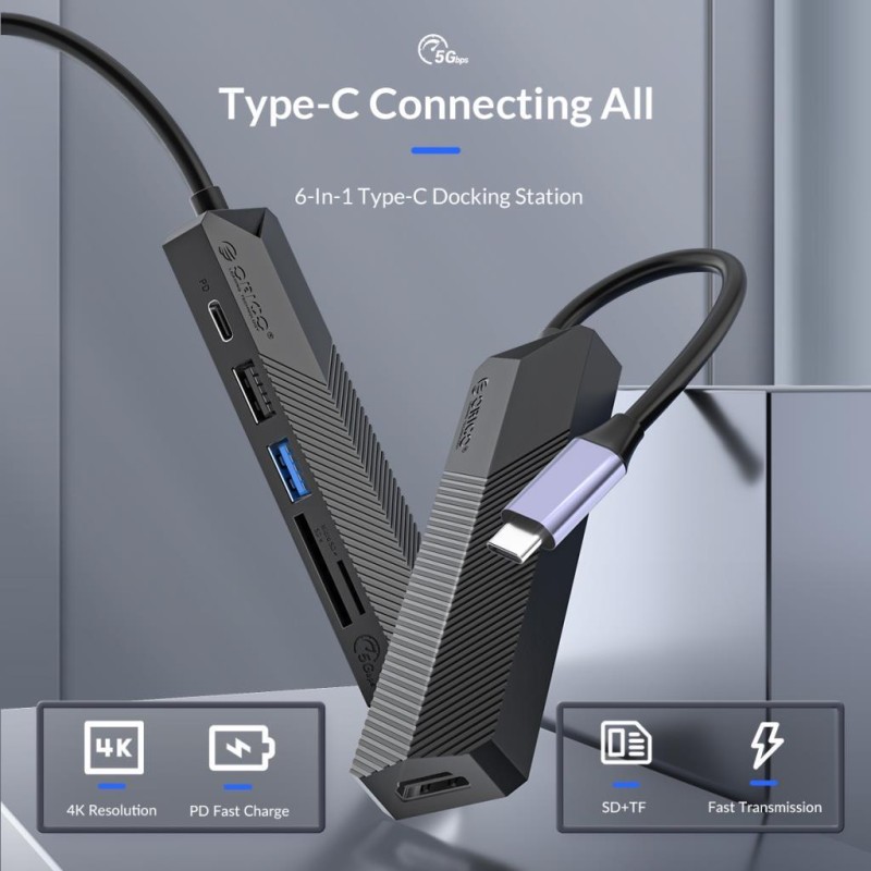 ORICO 6 In 1 Multifunctional Docking Station