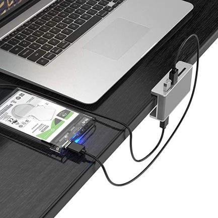 ORICO-Clip-type USB3.0 HUB with Card Reader (USB3.0 Type-A * 2(Blue)/ SD * 1) - Thumbnail