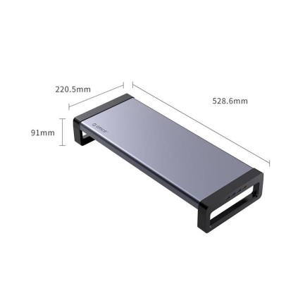 Orico Computer Monitor Stand Gri - Thumbnail