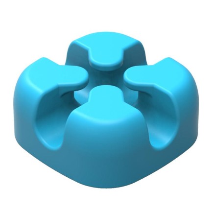 ORICO - ORICO-Desktop Cross-shaped silicone cable clip Mavi