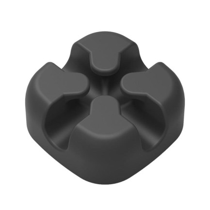 ORICO-Desktop Cross-shaped silicone cable clip Siyah - Thumbnail