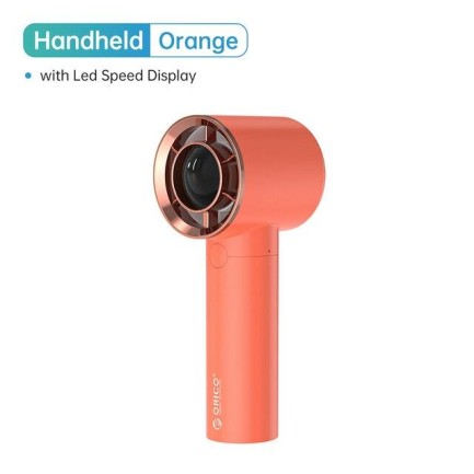 ORICO Handheld Portable Fan Turuncu - Thumbnail