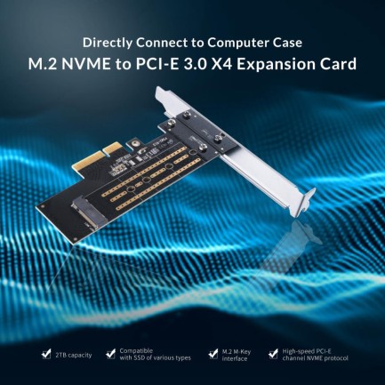 ORICO-M.2 NVMe to PCI-E 3.0 X4 Expansion Card - PSM2 - Thumbnail