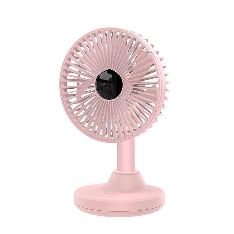 ORICO-Oscillating Desk Fan Pembe