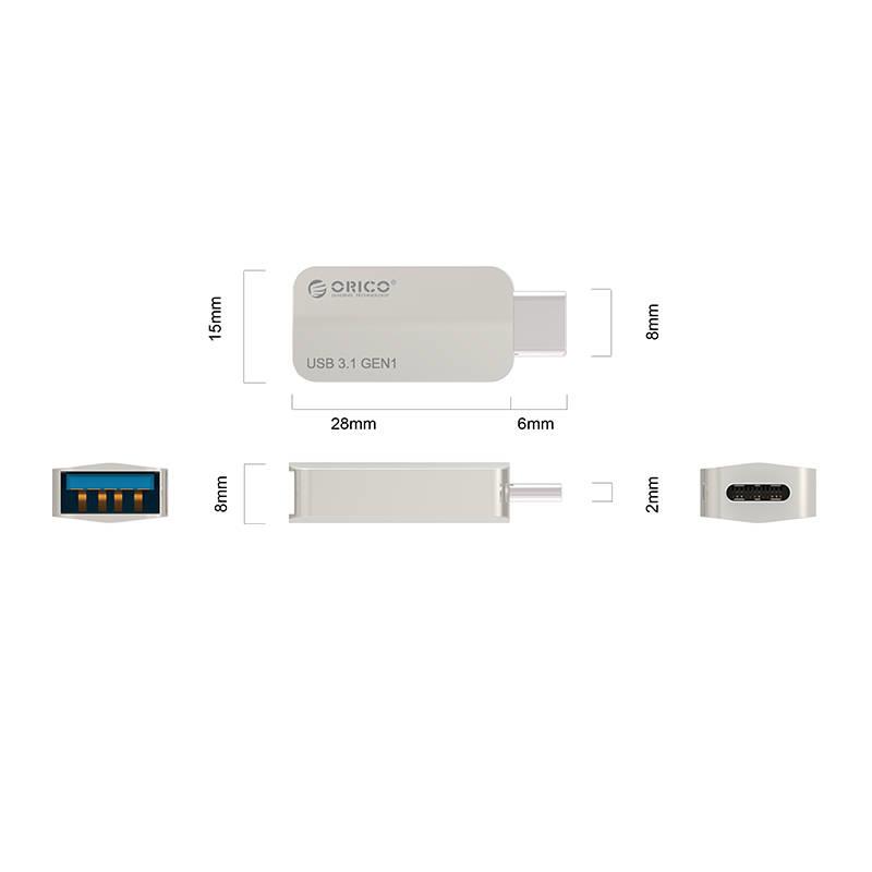 ORICO-OTG adapter (TYPE -C male to TYPE- A female)