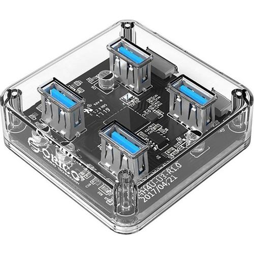 ORICO-Transparent 4 ports USB 3.0 HUB (USB3.0 Type-A*4)