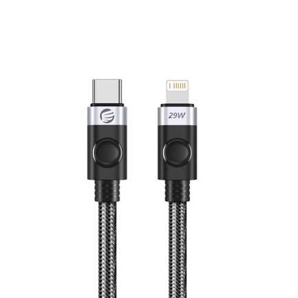 ORICO - ORICO Type-C to Lightning 27W Fast Charge & Data Cable 1.5m Siyah
