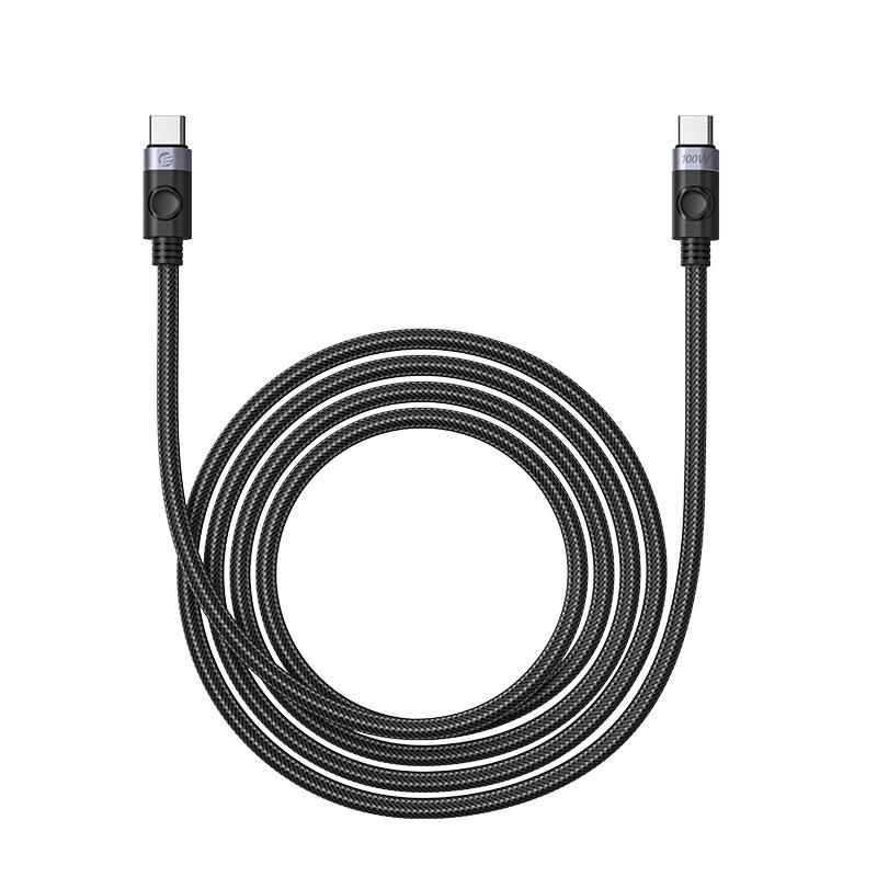 ORICO Type-C to Type-C Laptop PD 100W Fast Charge & Data Cable 50cm Siyah