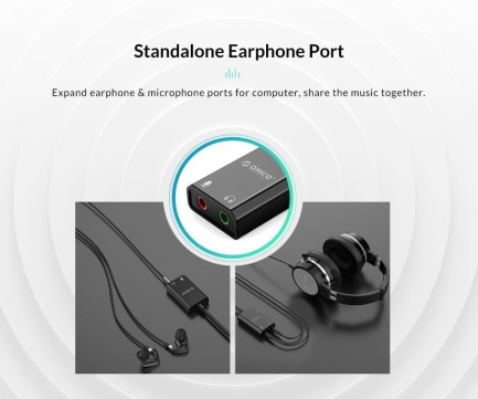 ORICO-USB multi-function external sound card - SKT2 - Thumbnail