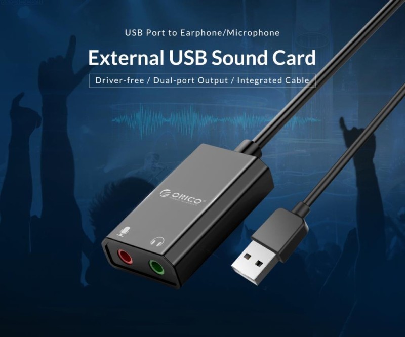 ORICO-USB multi-function external sound card - SKT2