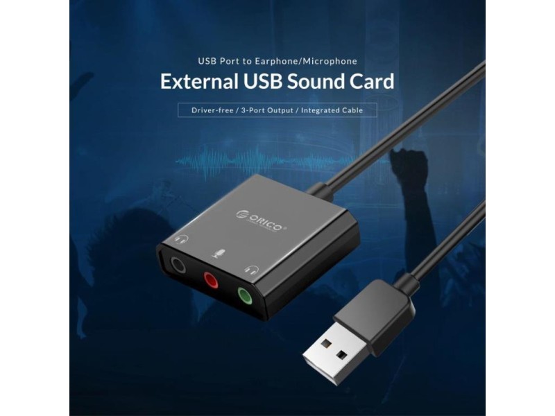 ORICO-USB multi-function external sound card - SKT3