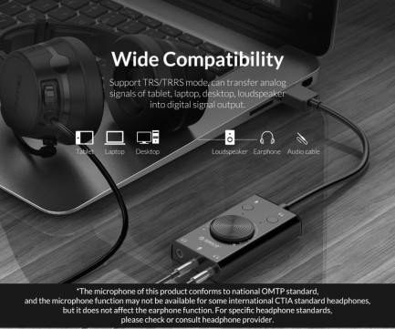 ORICO-USB multi-function external sound card - Thumbnail