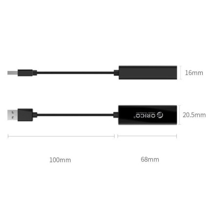 ORICO-USB2.0 Ethernet Network Adapter - Thumbnail