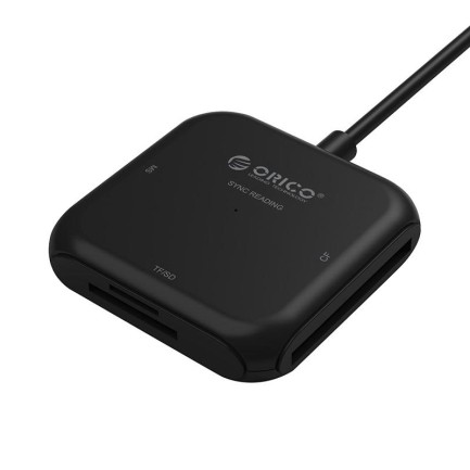 ORICO-USB3.0 Card Reader TF / SD / CF / MS - Thumbnail