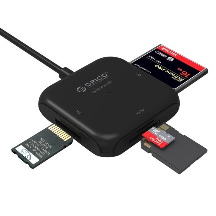 ORICO-USB3.0 Card Reader TF / SD / CF / MS - Thumbnail