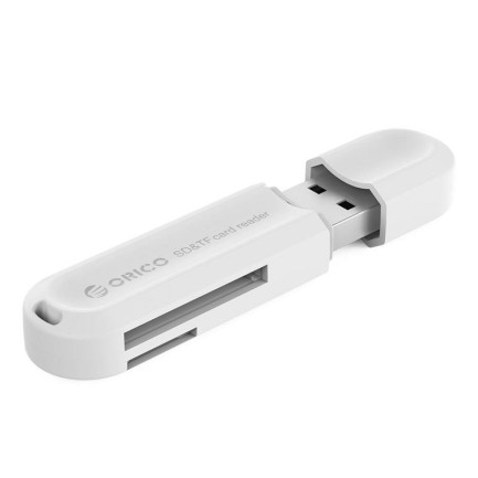ORICO - ORICO-USB3.0 Card Reader (TF*1, SD*1) Beyaz